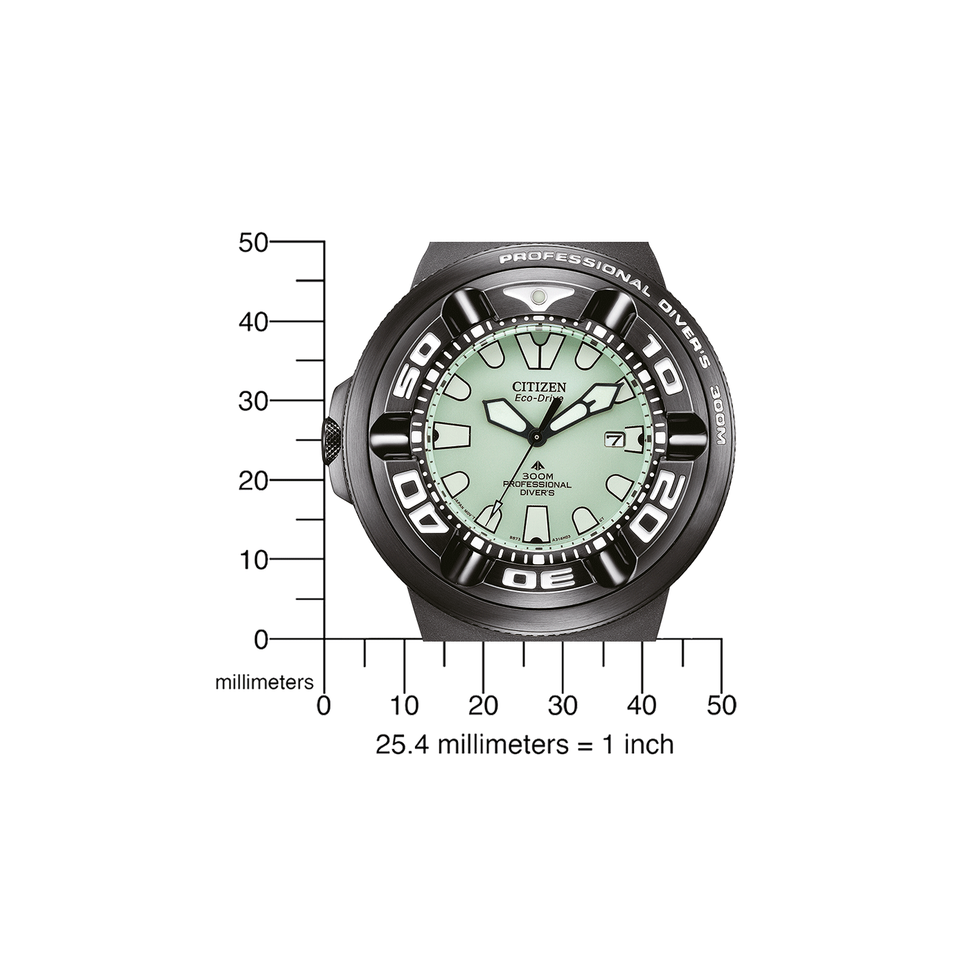 CITIZEN Eco-Drive 300m BJ8055-04X