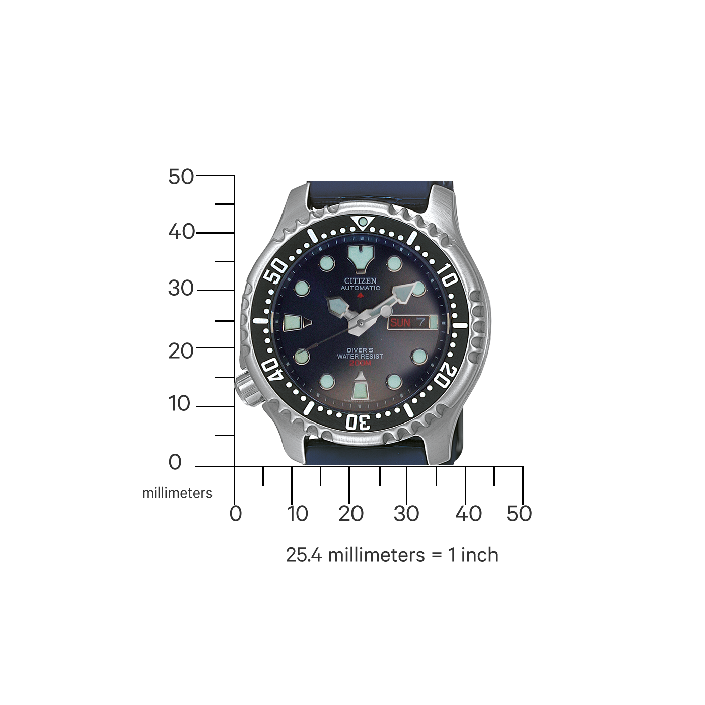 CITIZEN Automatik Diver NY0040-17LE