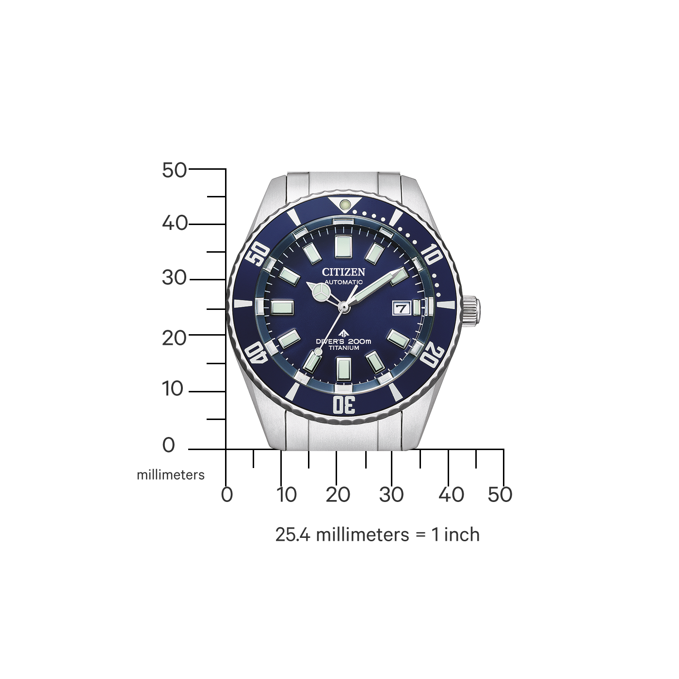 CITIZEN PROMASTER Marine Automatik NB6021-68L